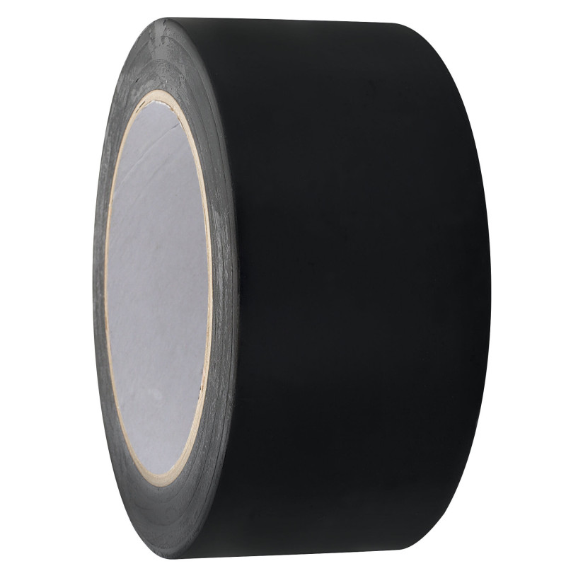 DANCEFLOOR-PVC-TAPE 50MM X 33M JUOSTA JUODA