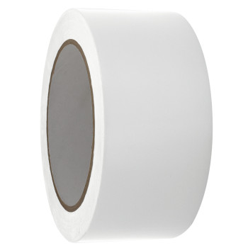 DANCEFLOOR-PVC-TAPE 50MM X 33M JUOSTA BALTA