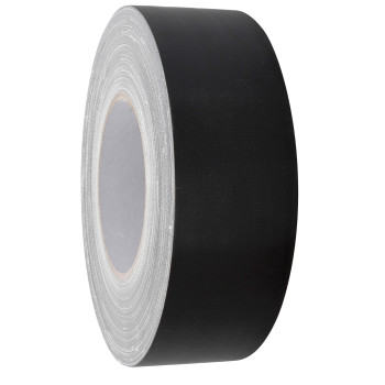 GAFFER-TAPE 50MM X 50M JUOSTA JUODA MATINĖ